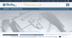 Desktop Screenshot of bluebagitalia.com
